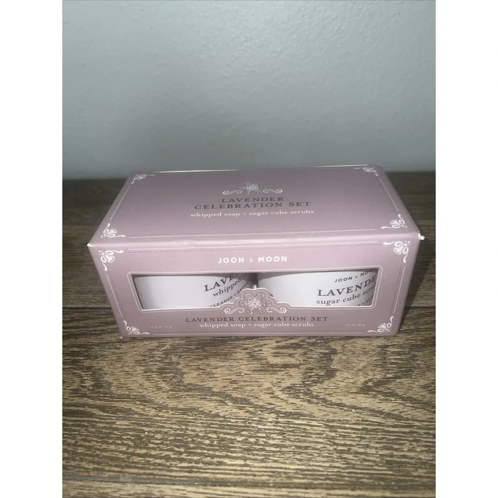 Joon X Moon Whipped Soap & Sugar Cube Set - Lavender lavender celebration set